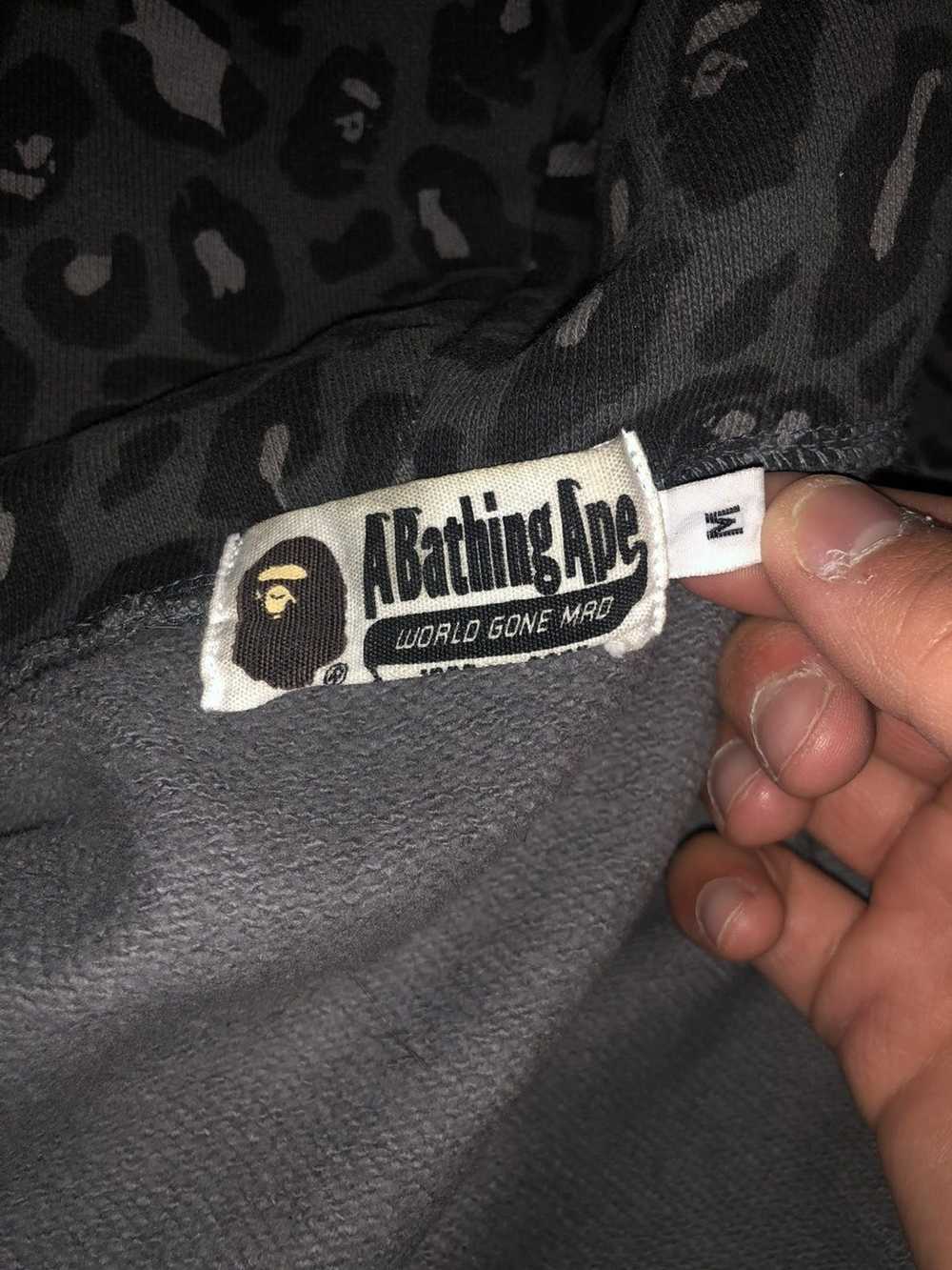 Bape Tiger Bape Full Zip-Up Leopard Print - image 7