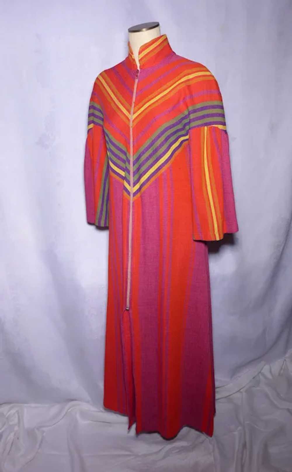 Vintage 1970s Rikma Caftan Dress Made in Israel b… - image 12