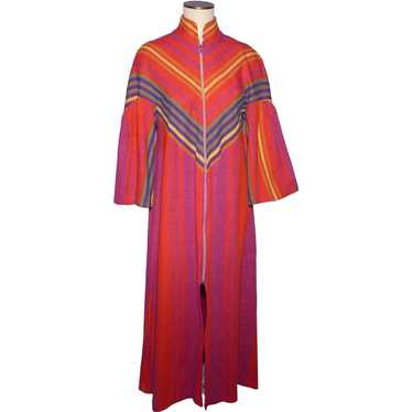 Vintage 1970s Rikma Caftan Dress Made in Israel b… - image 1