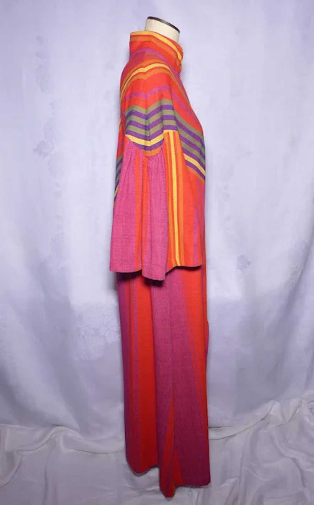 Vintage 1970s Rikma Caftan Dress Made in Israel b… - image 2