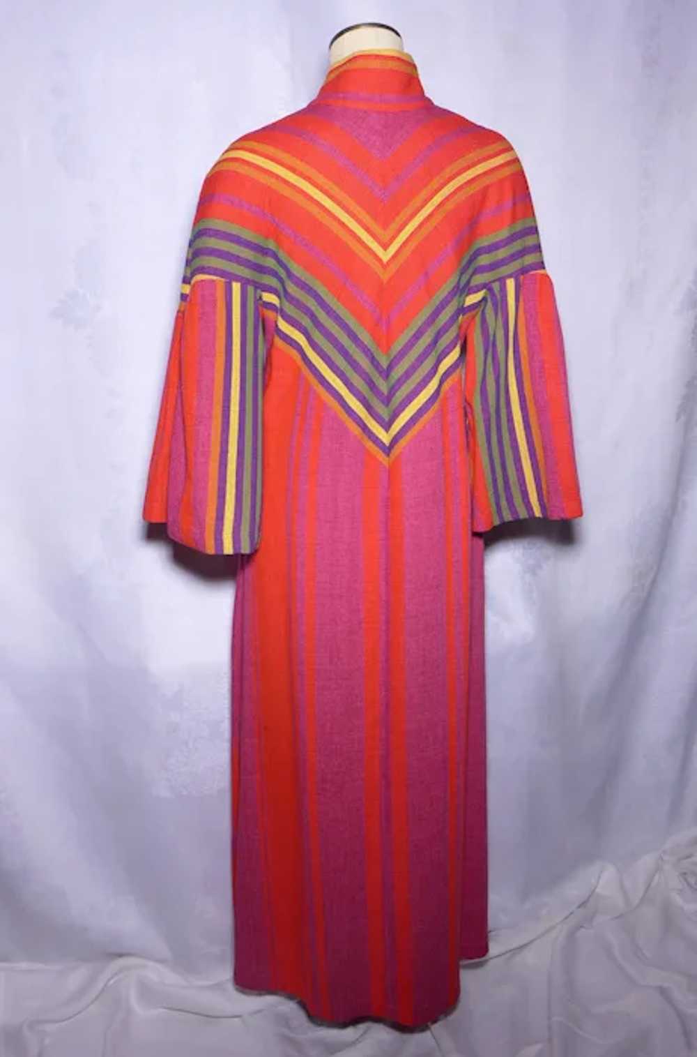 Vintage 1970s Rikma Caftan Dress Made in Israel b… - image 3