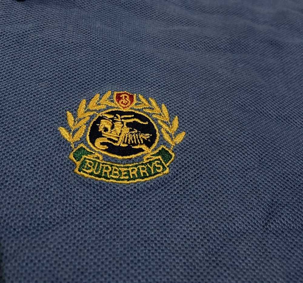 Burberry Burberry London LS polo Made in USA Sun … - image 2