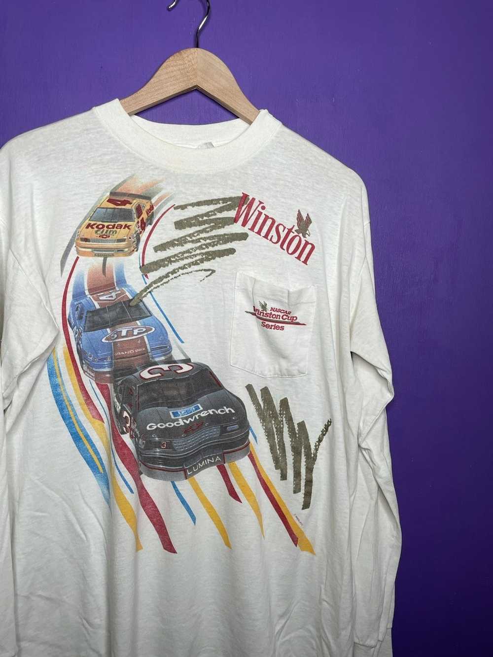 Vintage Vintage Winston racing longsleeve t-shirt - image 3
