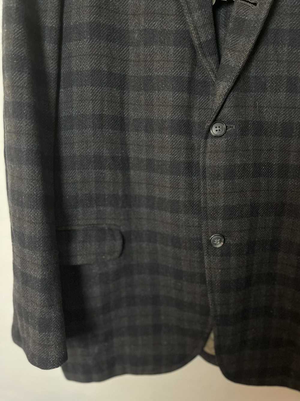 Vintage Vintage 40s Wool Check Blazer Jacket 40 - image 5