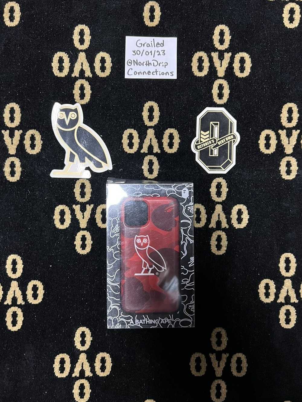 Bape × Octobers Very Own OVO x BAPE iPhone 11Pro … - image 1