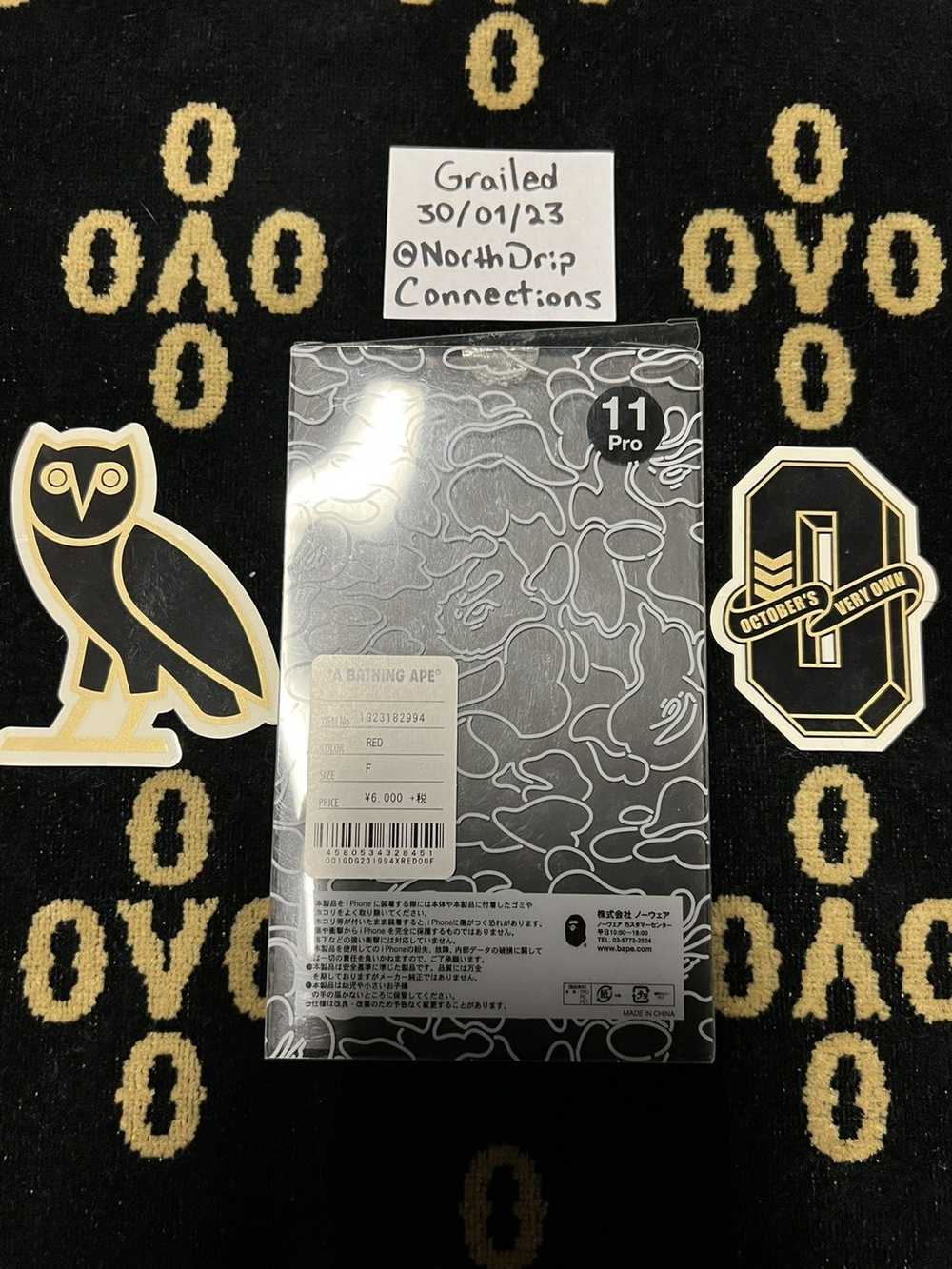 Bape × Octobers Very Own OVO x BAPE iPhone 11Pro … - image 2