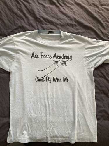 Vintage Airforce airport come fly with me t shirt - image 1