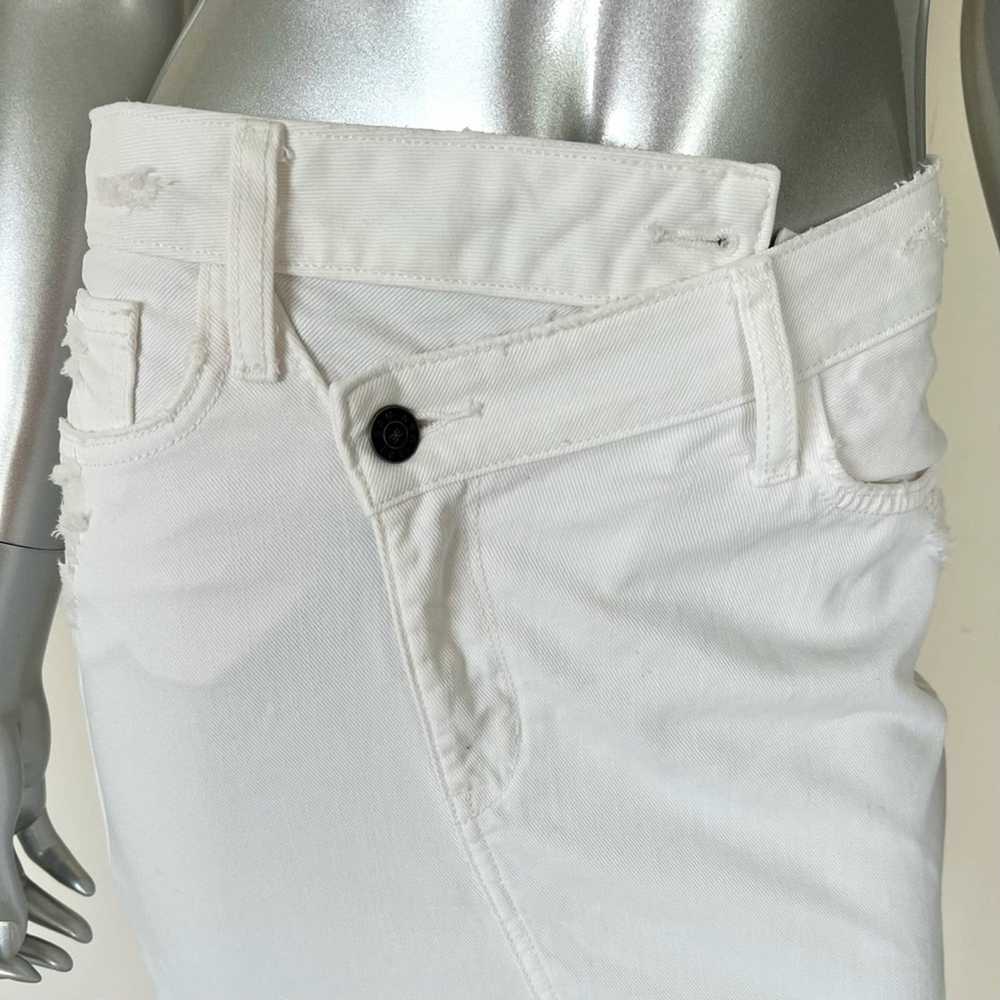 Other Sam Edelman white jeans women mini skirt si… - image 2