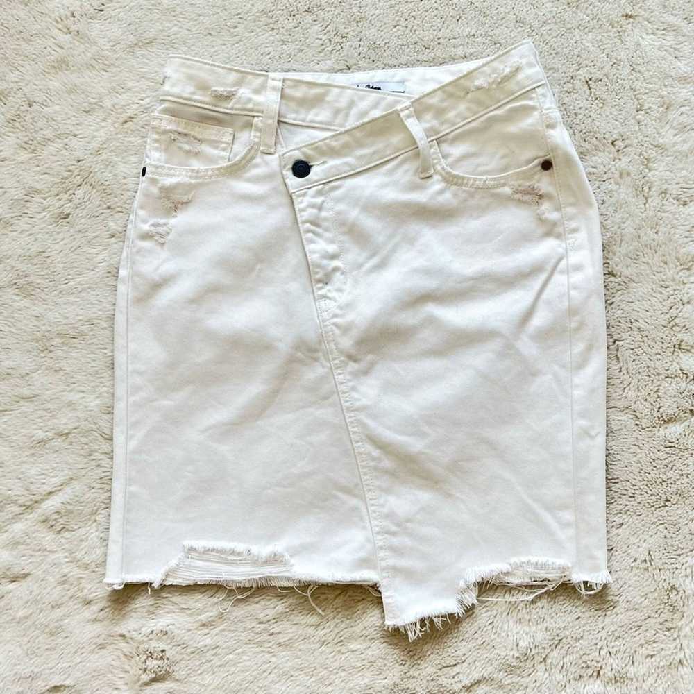 Other Sam Edelman white jeans women mini skirt si… - image 4