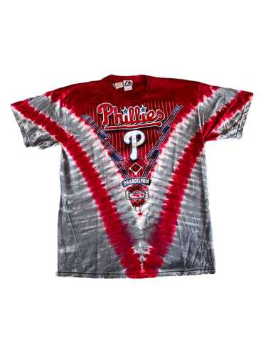 Mike Lieberthal Philadelphia Phillies Mens Jersey Majestic Vintage