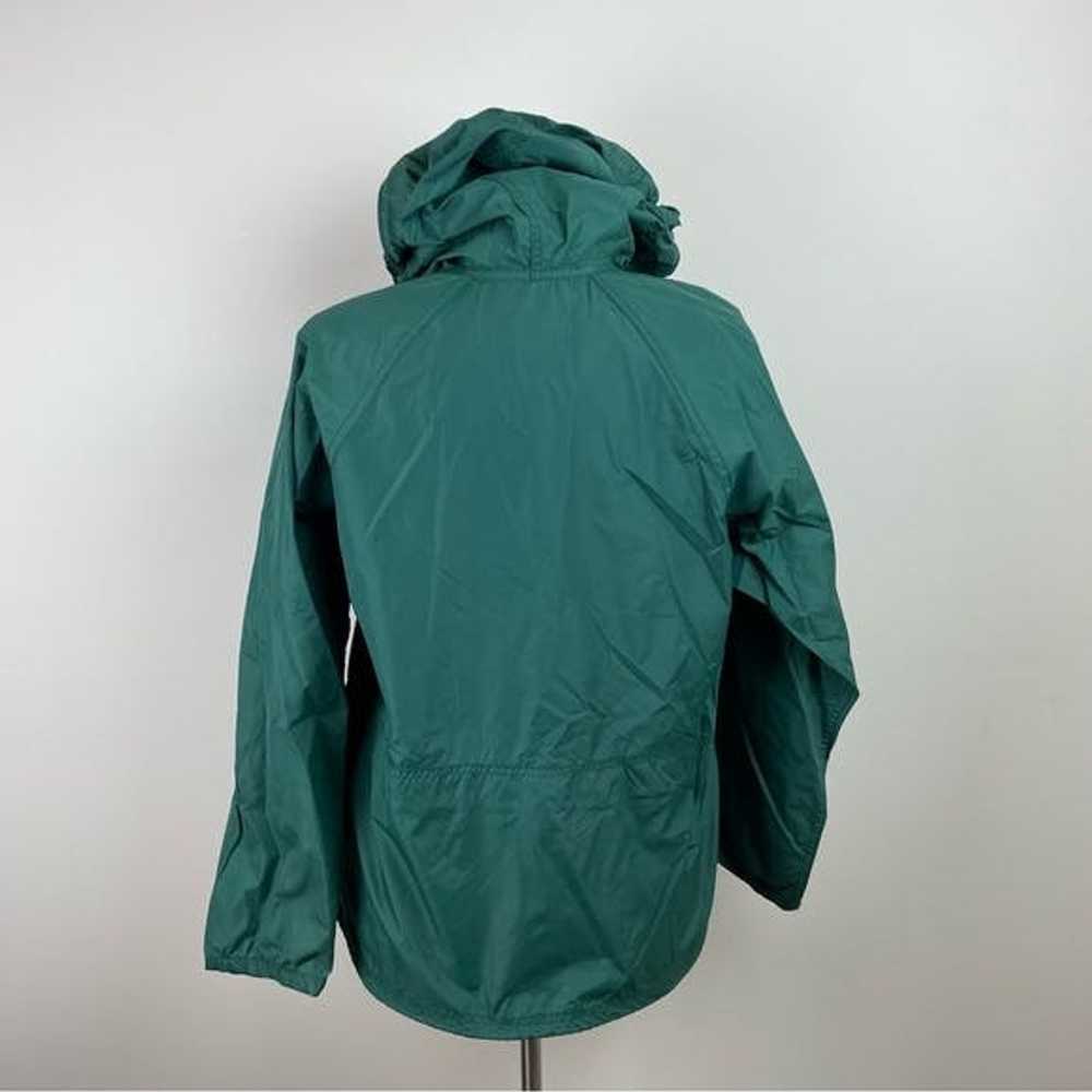 L.L. Bean Vintage L.L. Bean Solid Green Hood Wind… - image 9