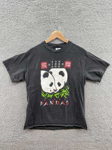 San Diego Shirt-Retro Panda Zoo-California State Tank Top