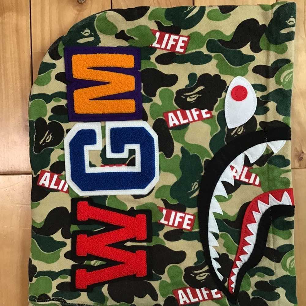 Alife × Bape BAPE × ALIFE ABC camo shark pullover… - image 3