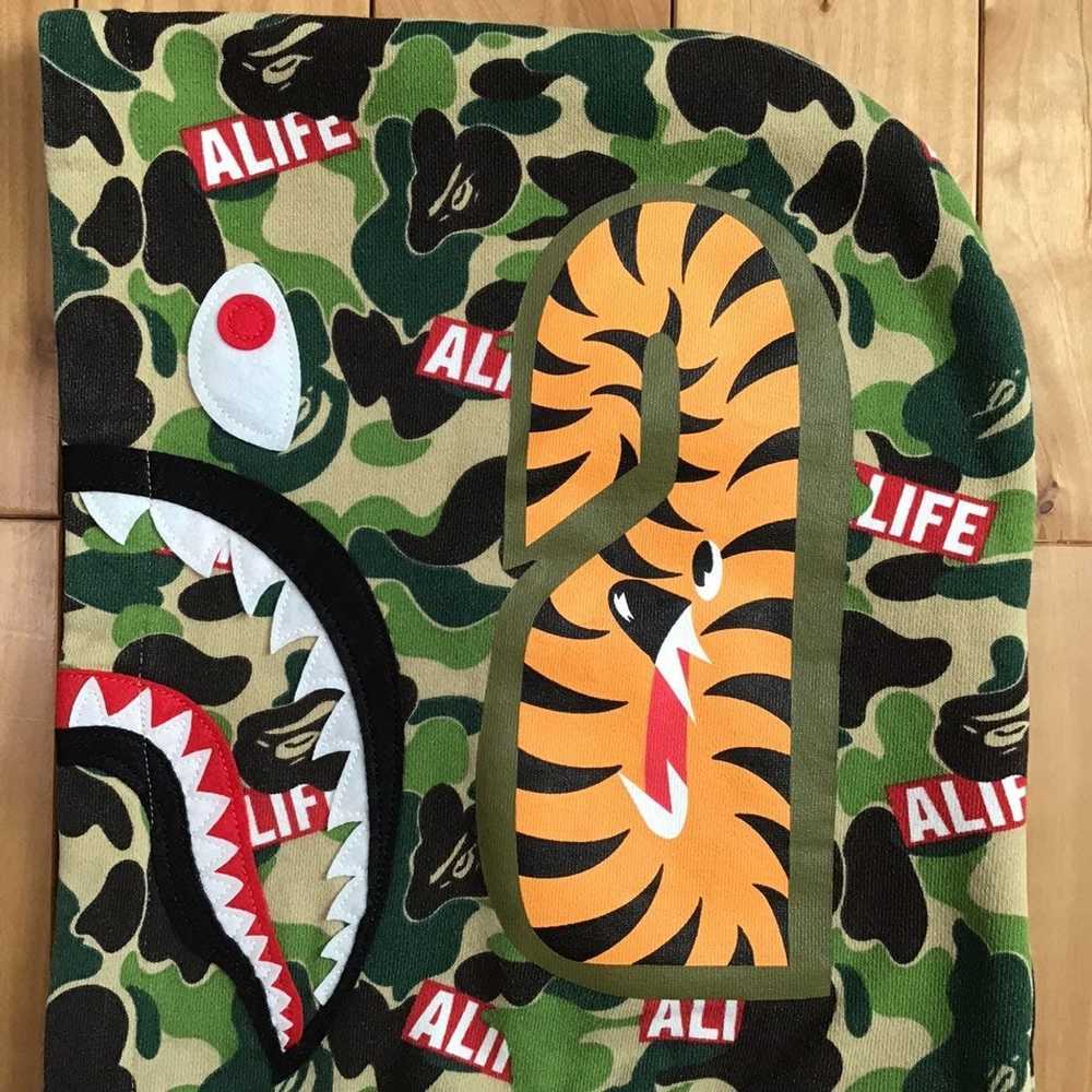 Alife × Bape BAPE × ALIFE ABC camo shark pullover… - image 4