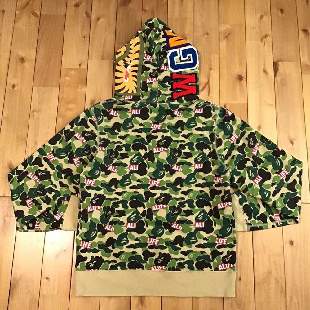 Alife × Bape BAPE × ALIFE ABC camo shark pullover… - image 5