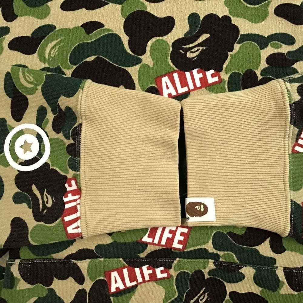 Alife × Bape BAPE × ALIFE ABC camo shark pullover… - image 6