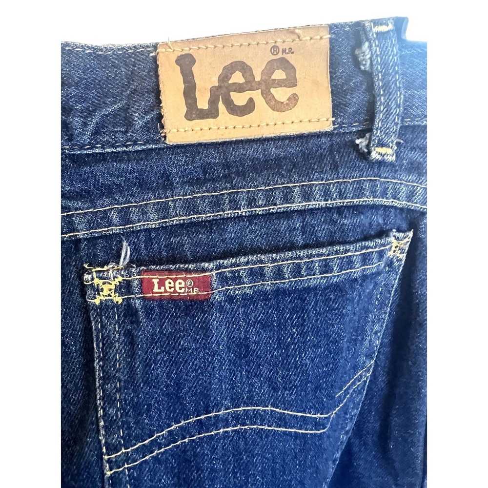 Lee 1970s Vintage Lee Riders 5 Pocket - Rivets De… - image 4