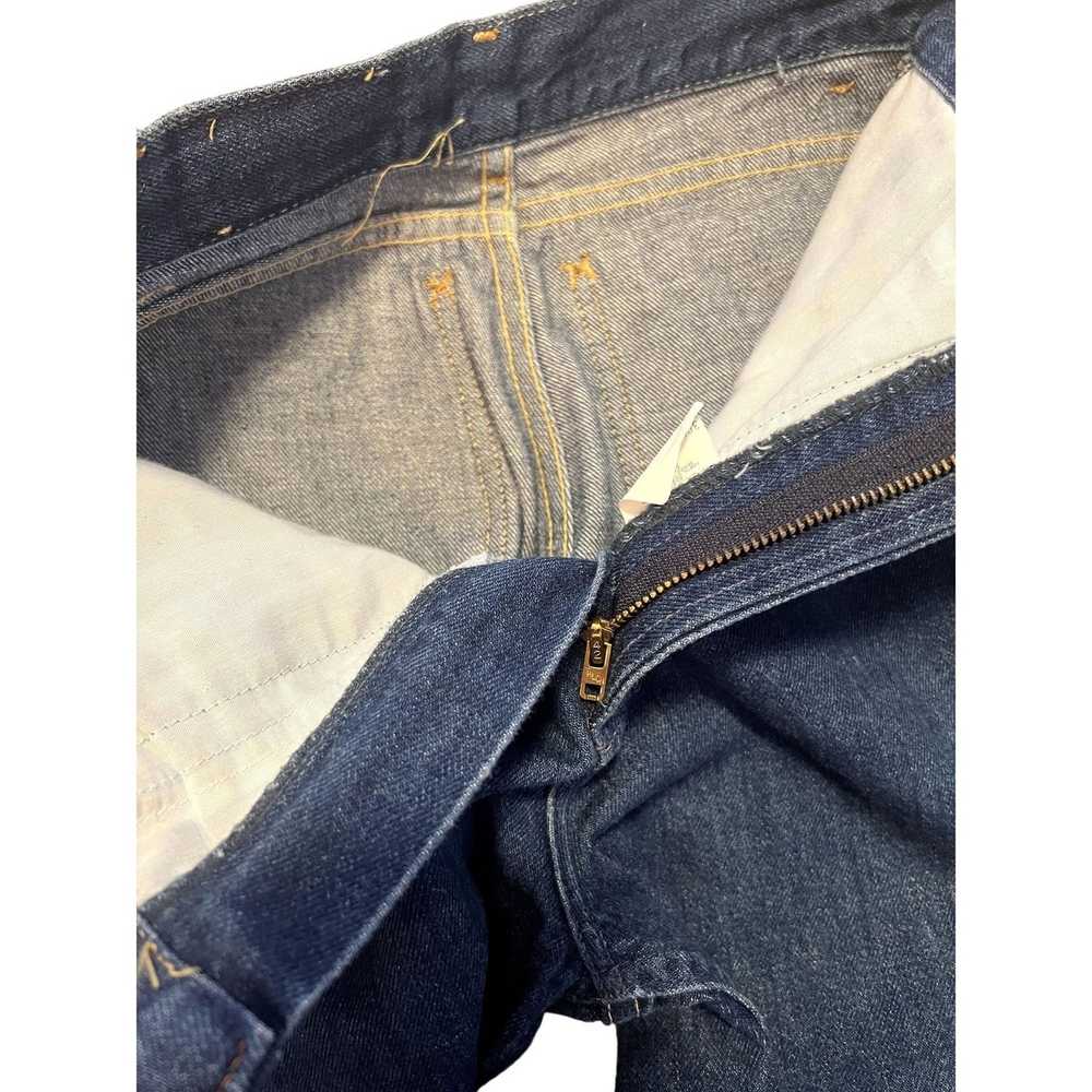 Lee 1970s Vintage Lee Riders 5 Pocket - Rivets De… - image 9