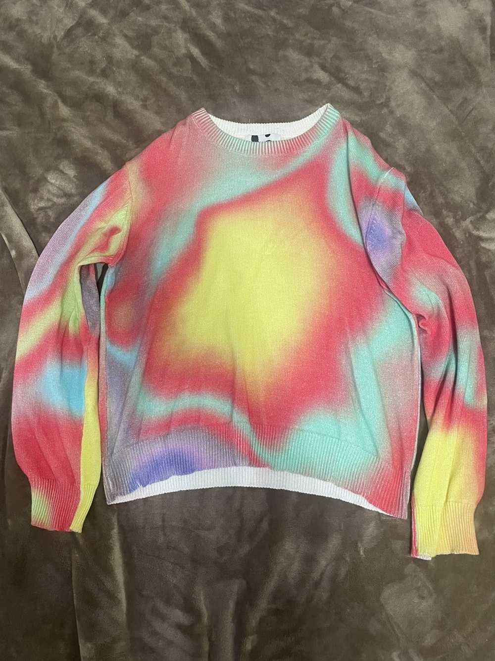 トップス BADSON US REDROULETTE 'PAINT' KNIT SHIRT Badson spectrum “spctrm” knit - Gem