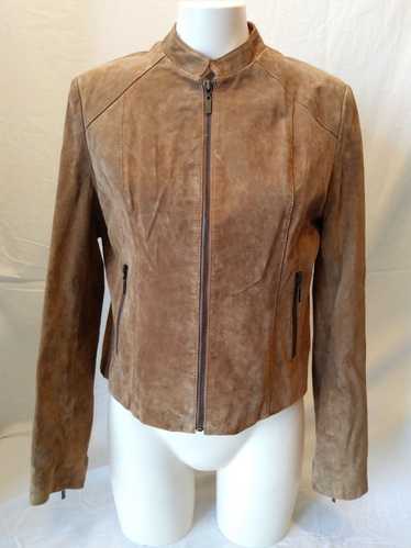 Other EMC Women's Full Zip Suede Jacket Size Mediu