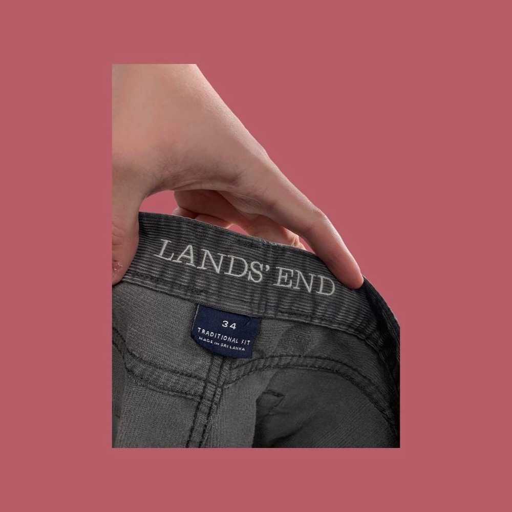 Lands End Vintage y2k Lands End corduroy pants - image 4