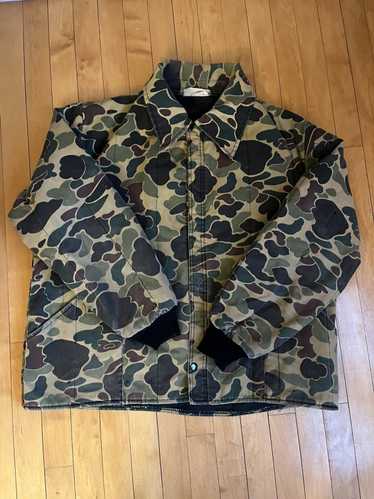 Military × Vintage Vtg made in USA camo jacket