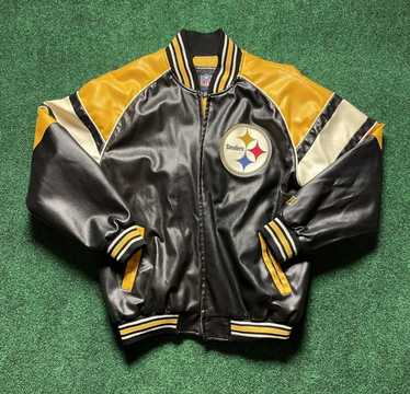 Pittsburgh Steelers Historic Renegade White and Black Jacket