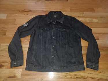 Obey misfits cheap leather jacket