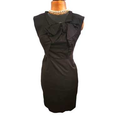 Vintage Teri Jon Sportswear Sleeveless Black Cott… - image 1