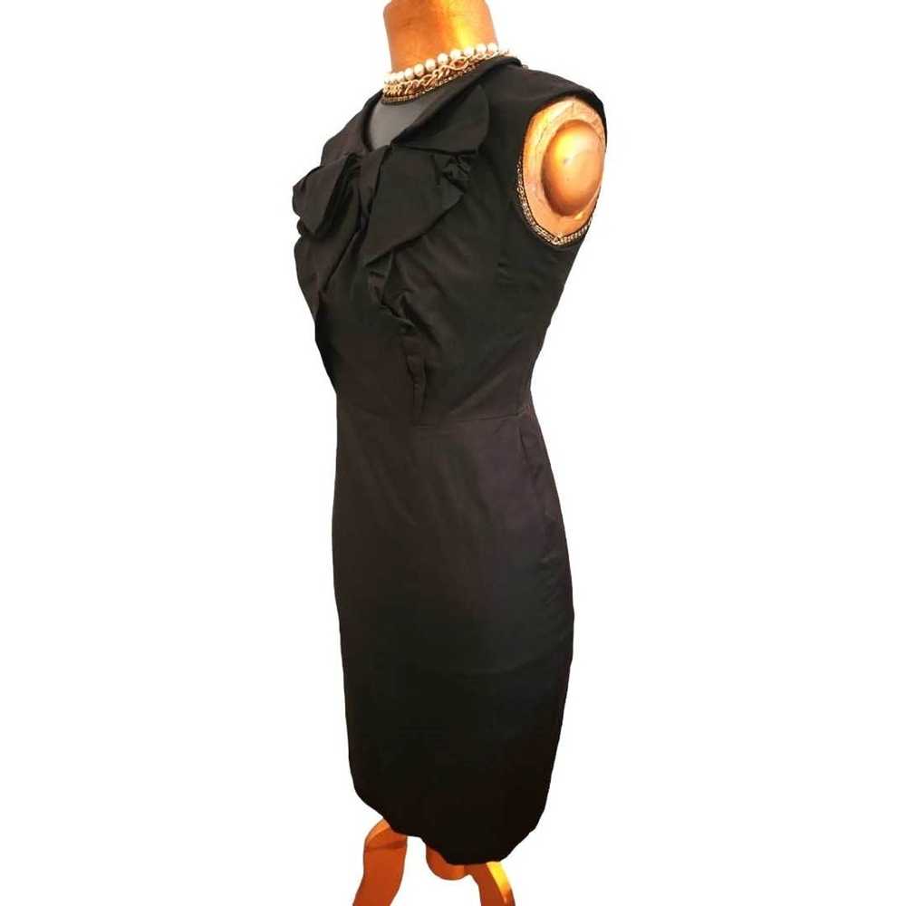 Vintage Teri Jon Sportswear Sleeveless Black Cott… - image 2