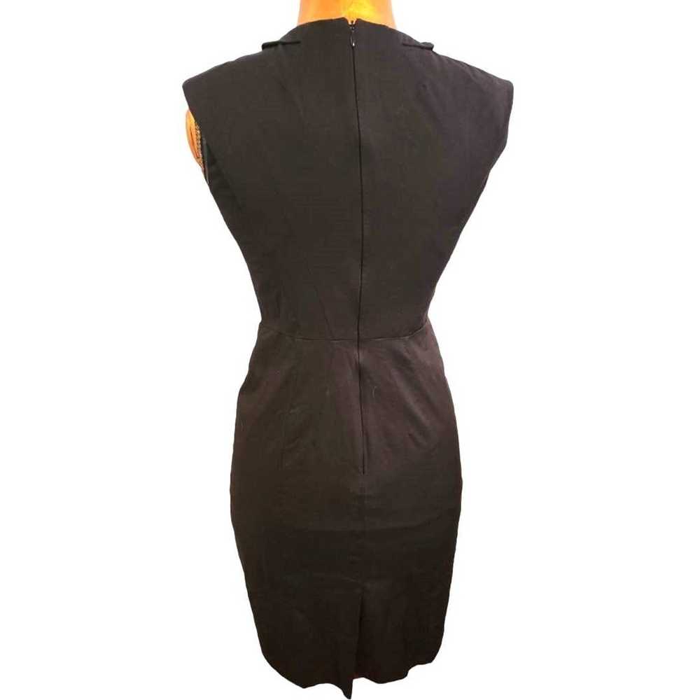 Vintage Teri Jon Sportswear Sleeveless Black Cott… - image 3