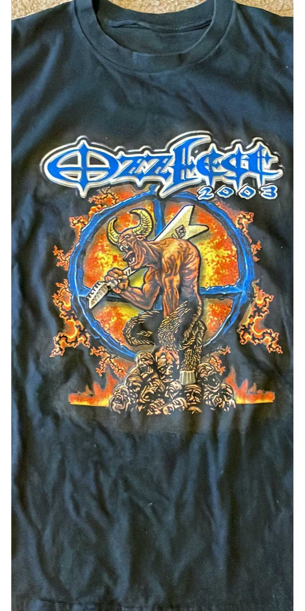 Vintage Vintage Ozzy Osbourne Ozzfest 2003 Tour T… - image 5