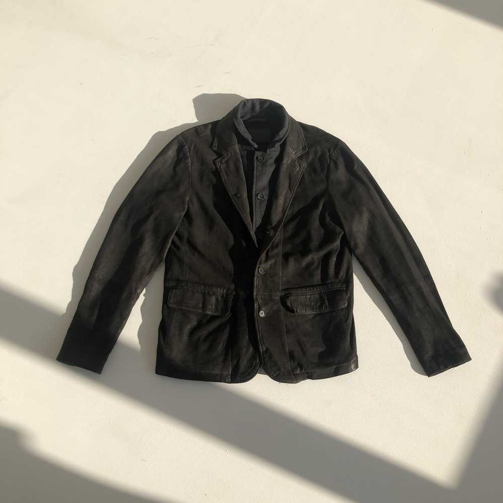 Allsaints Vintage All Saints Goat Leather Jacket … - image 4