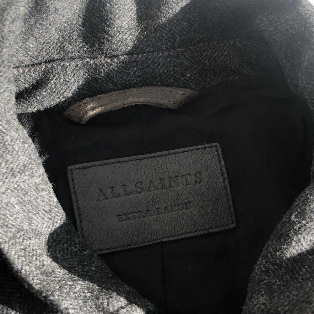 Allsaints Vintage All Saints Goat Leather Jacket … - image 7