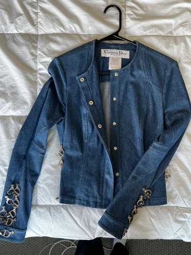 Dior Denim Dior Jacket w/ Charms