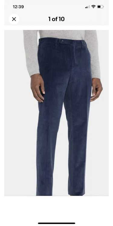 Incotex Flat Front Corduroy Trouser