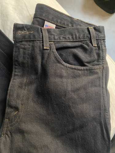 Levi's Levi’s 606 black overdye jeans