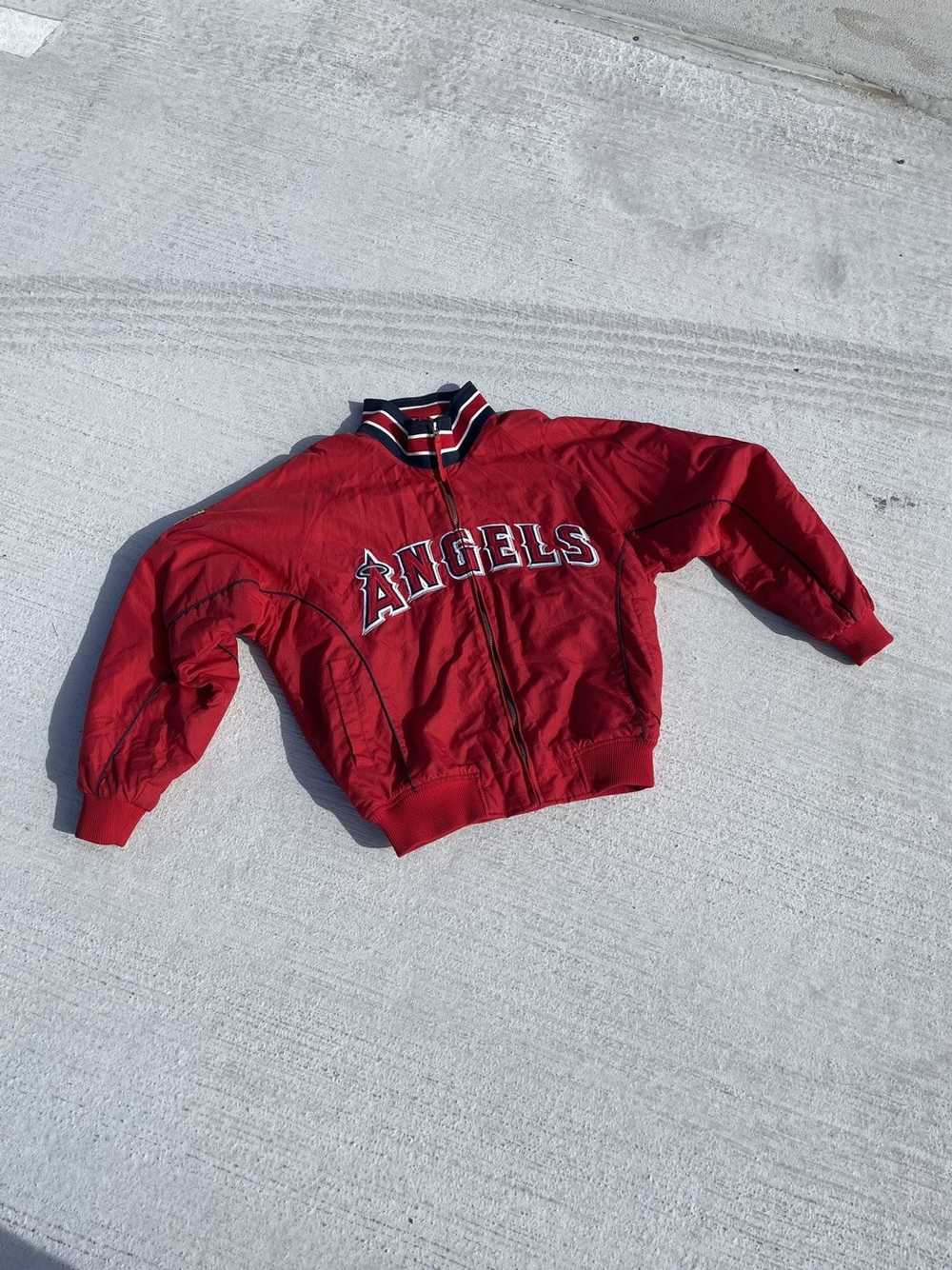 Majestic Los Angeles Angels Albert Pujols Button Jersey Youth