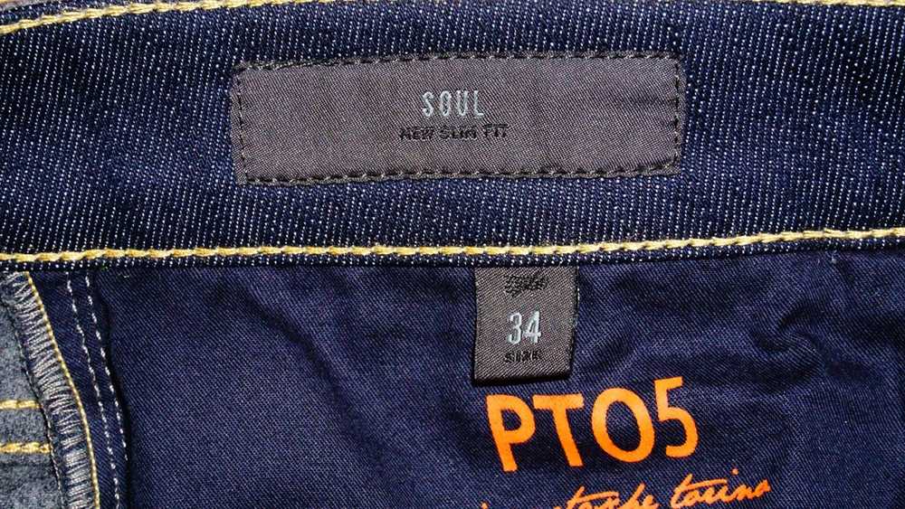 Pt01 PT05 Soul Slim Wool Casual Pants W34 - image 8