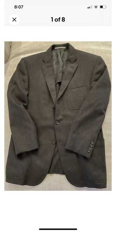 Hickey Freeman Herringbone Cashmere Jacket