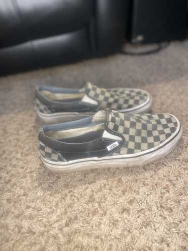 Vans × Vintage Vans “Slip-On” Black and Grey Check