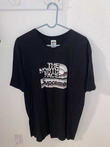 Supreme The North Face Metallic Logo Hooded Sweatshirt SS18 BlackM Winter 12