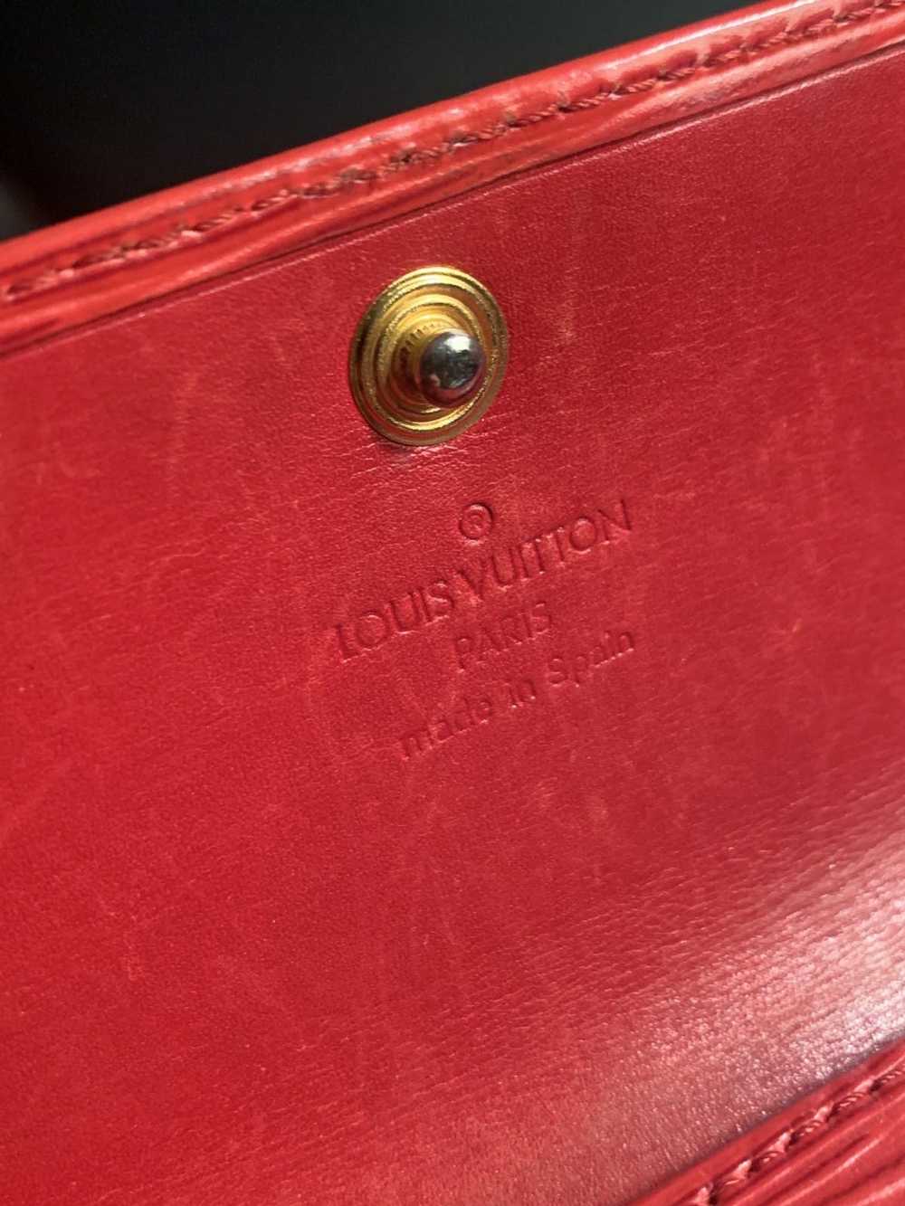 Louis Vuitton Red Epi Louis Vuitton Long Wallet V… - image 6