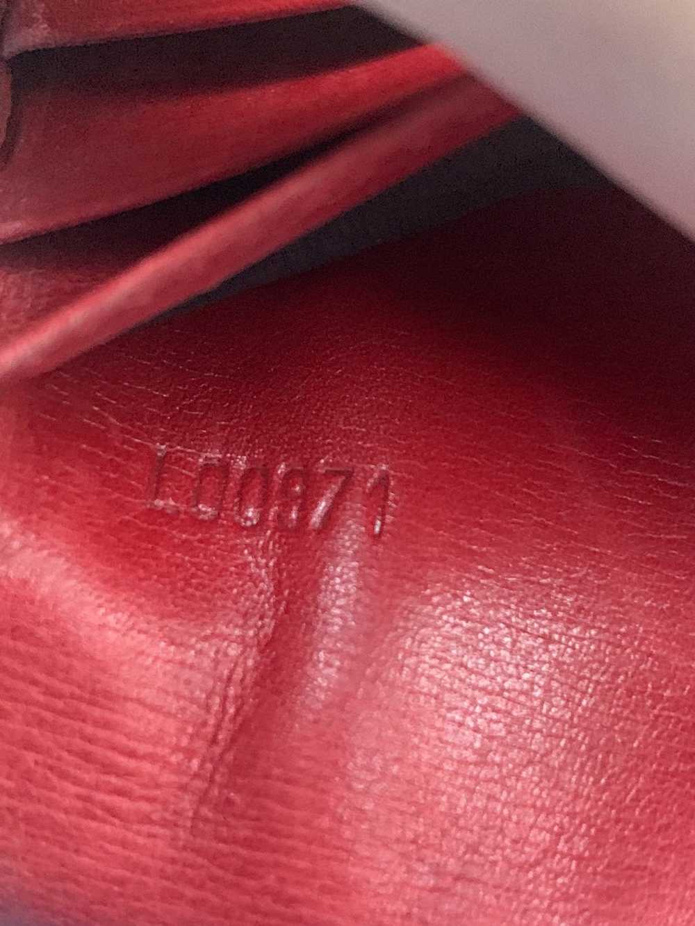 Louis Vuitton Red Epi Louis Vuitton Long Wallet V… - image 8