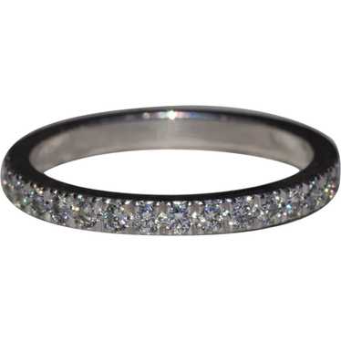 Tiffany and Company Soleste Half Eternity Band in 