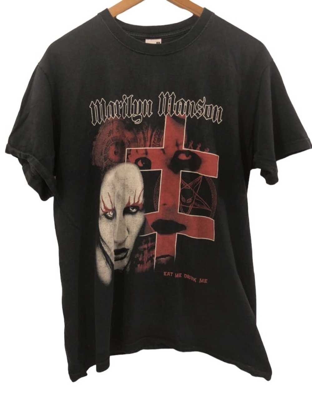 Marilyn Manson × Rock T Shirt × Vintage Marilyn M… - image 1