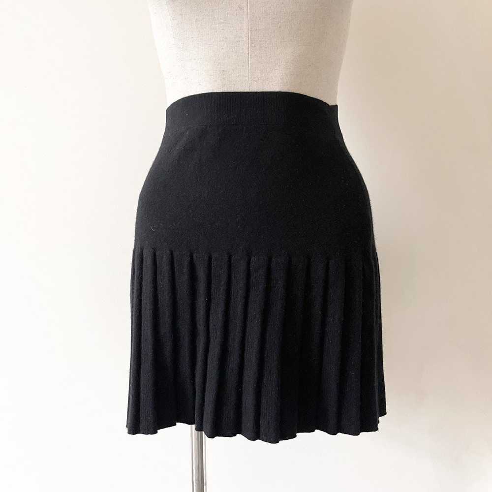 Gran Sasso Gran Sasso wool cashmere skirt - image 2
