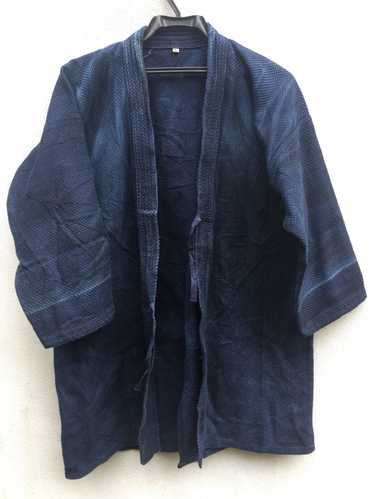 Kendo Men's Linen Jacket, Noragi Linen Jacket, Haori Linen Blazer