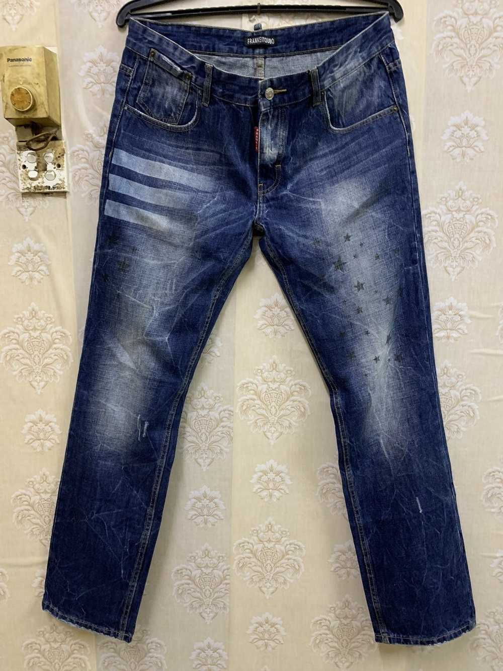 Streetwear Frankie Distressed Design Jeans - image 3