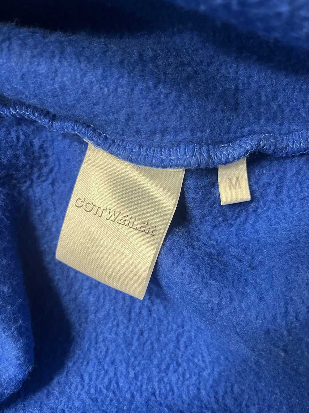 Cottweiler Cottweiler Blue Quarter-Zip Sweatshirt - image 4